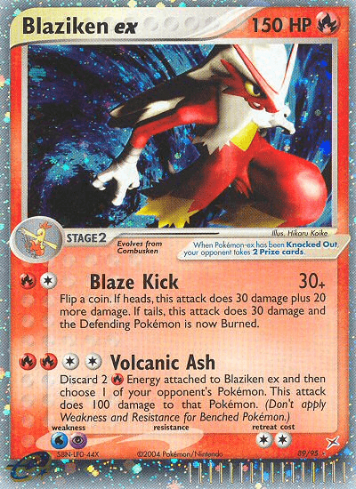 Blaziken ex 89/95