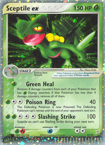 Sceptile ex 93/95