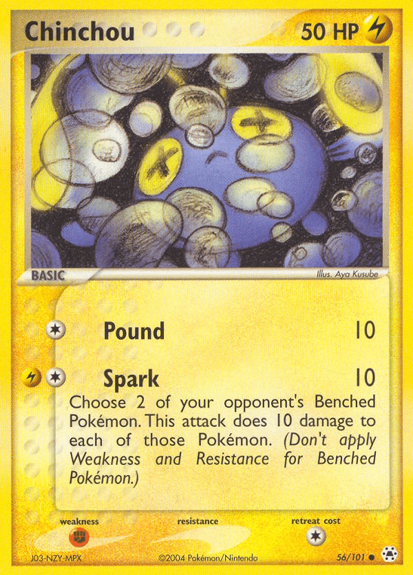 Chinchou 56/101