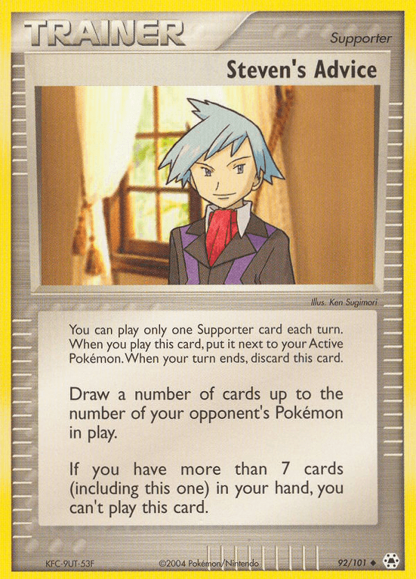 Steven's Advice 92/101