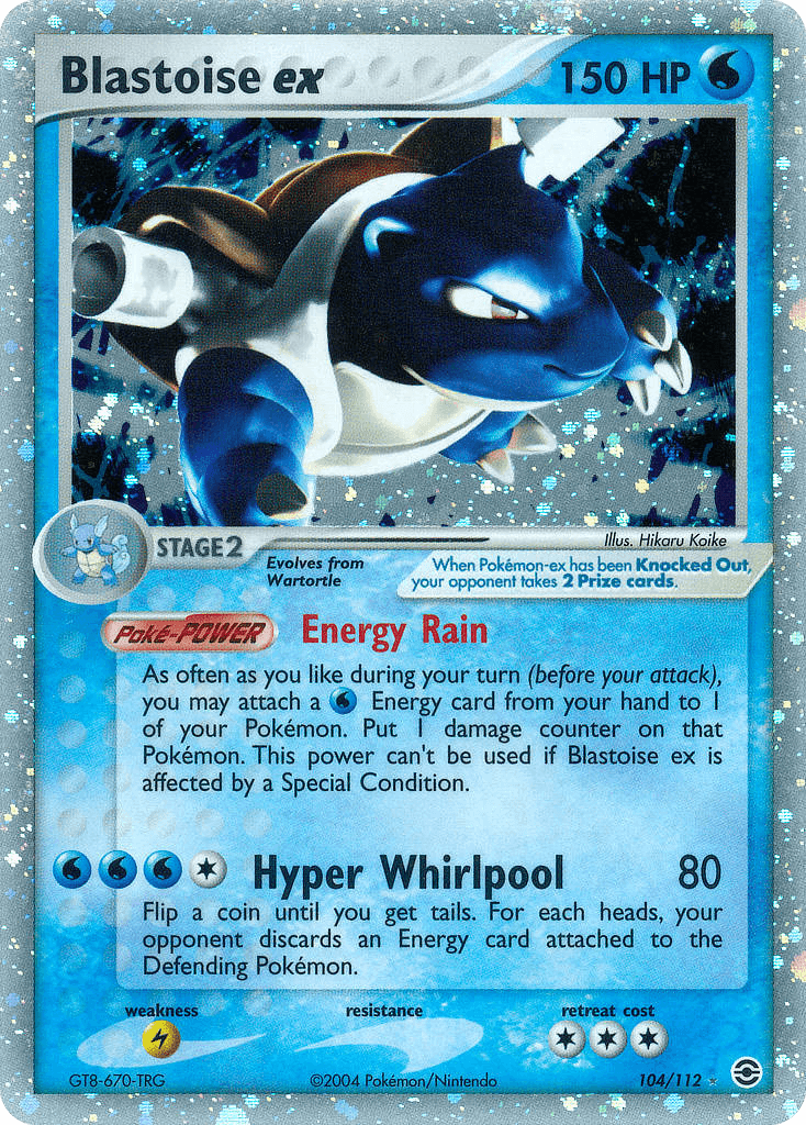 Blastoise ex 104/112