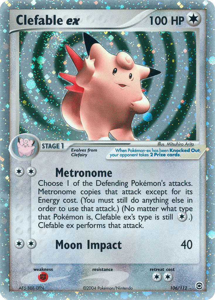 Clefable ex 106/112
