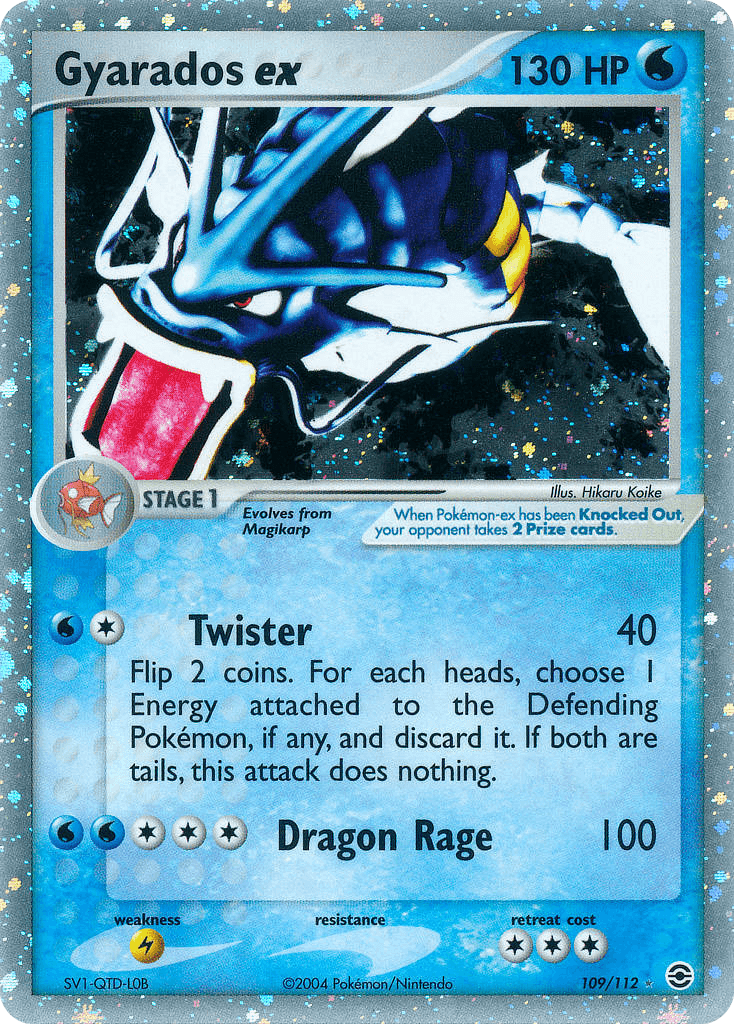 Gyarados ex 109/112