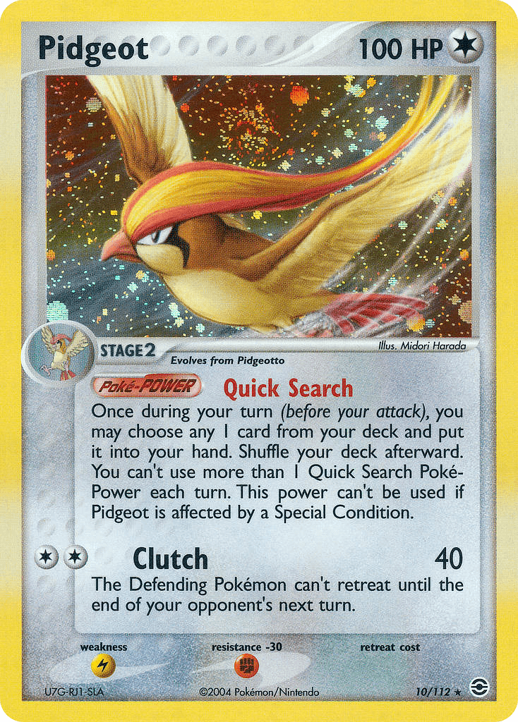 Pidgeot 10/112