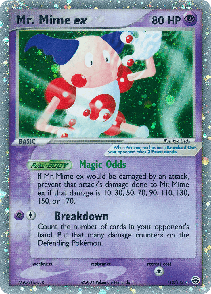 Mr. Mime ex 110/112