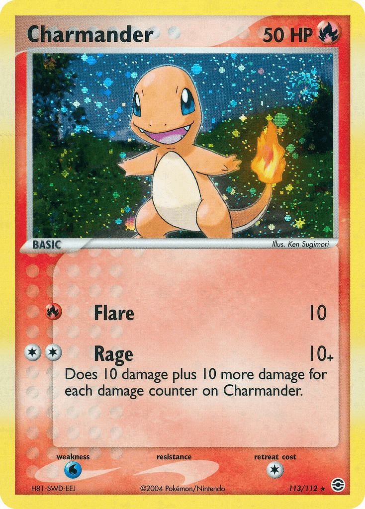 Charmander 113/112