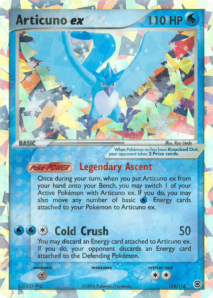 Articuno ex 114/112