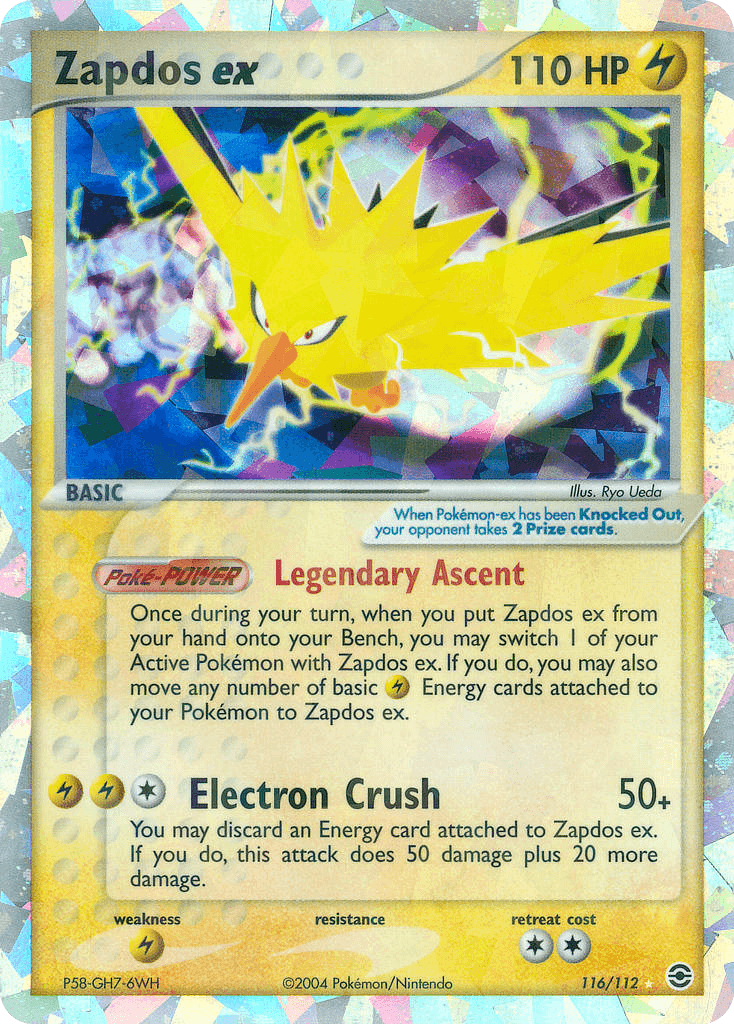 Zapdos ex 116/112