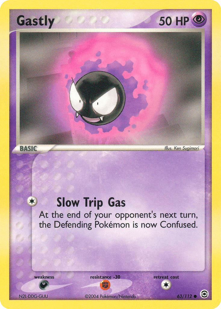 Gastly 63/112