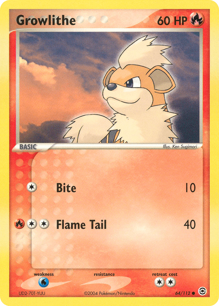 Growlithe 64/112