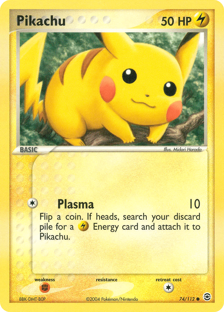 Pikachu 74/112