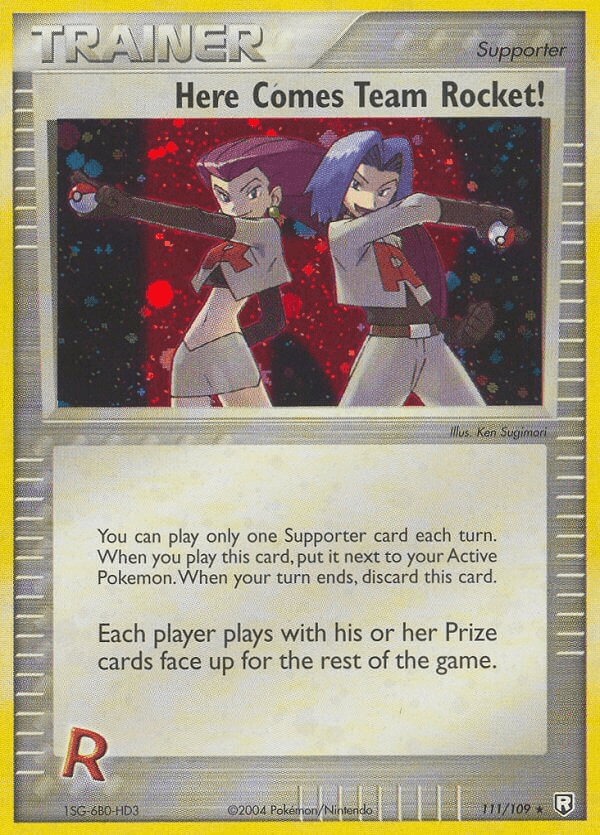 Here Comes Team Rocket! 111/109
