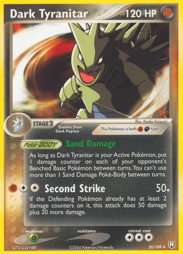 Dark Tyranitar 20/109