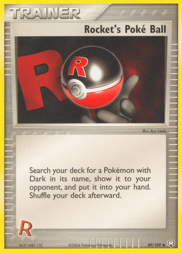 Rocket's Poké Ball 89/109
