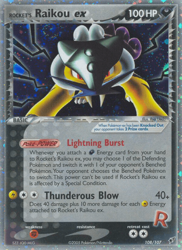 Rocket's Raikou ex 108/107