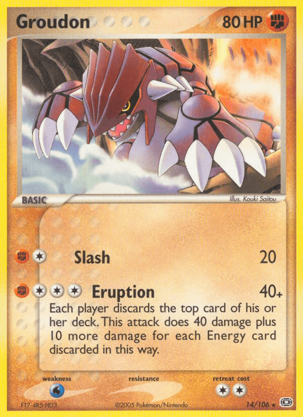 Groudon 14/106