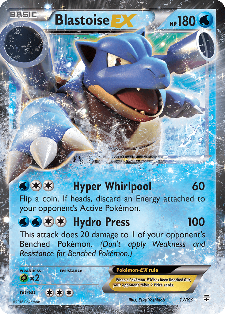 Blastoise-EX 17/83