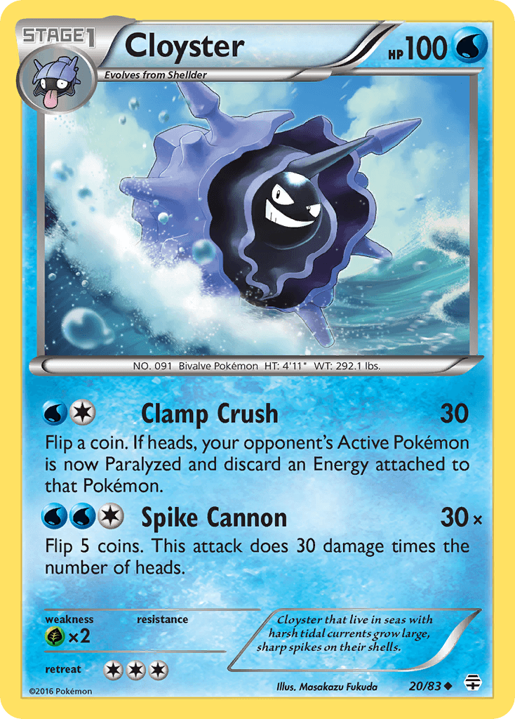 Cloyster 20/83