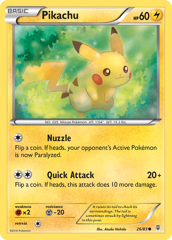 Pikachu 26/83