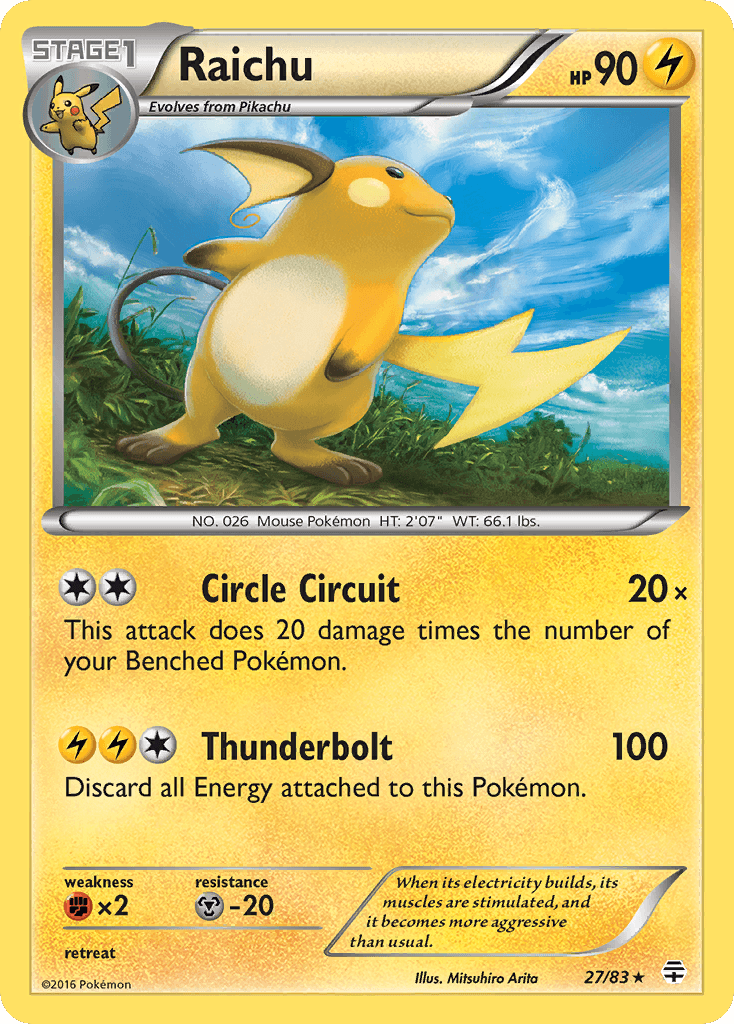 Raichu 27/83