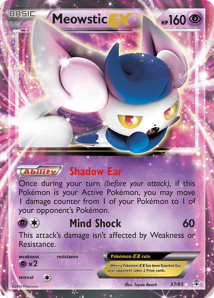 Meowstic-EX 37/83