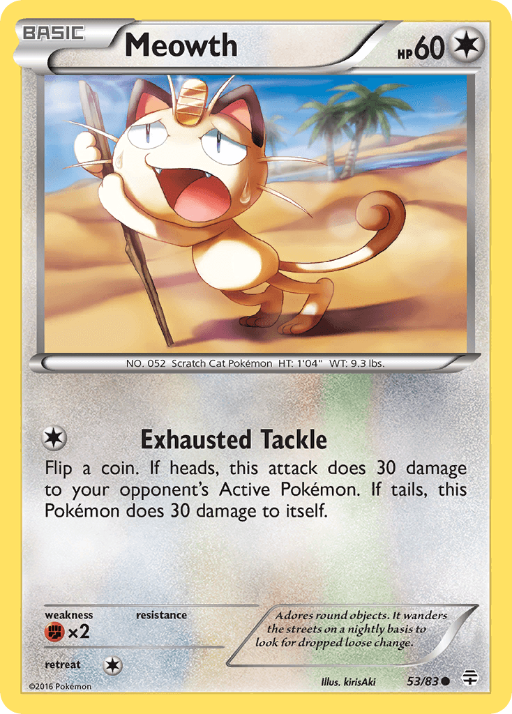 Meowth 53/83
