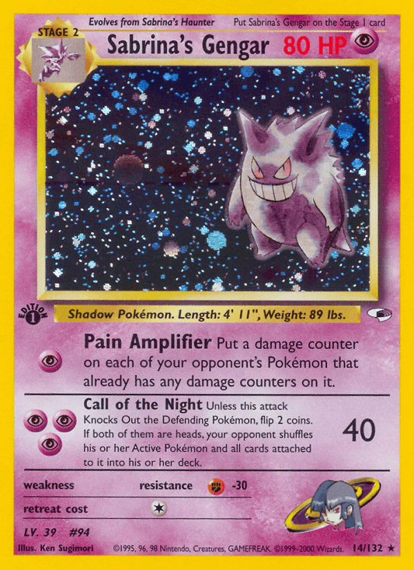 Sabrina's Gengar 14/132