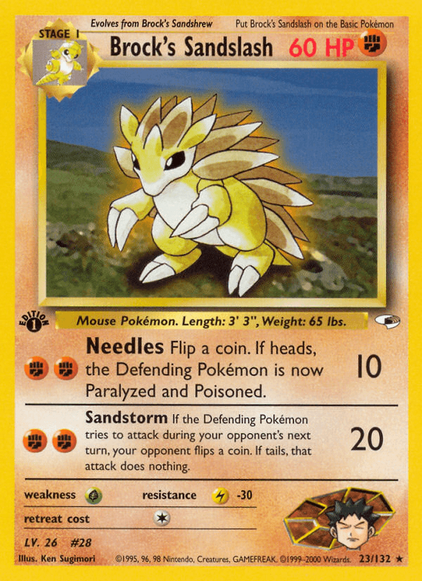 Brock's Sandslash 23/132