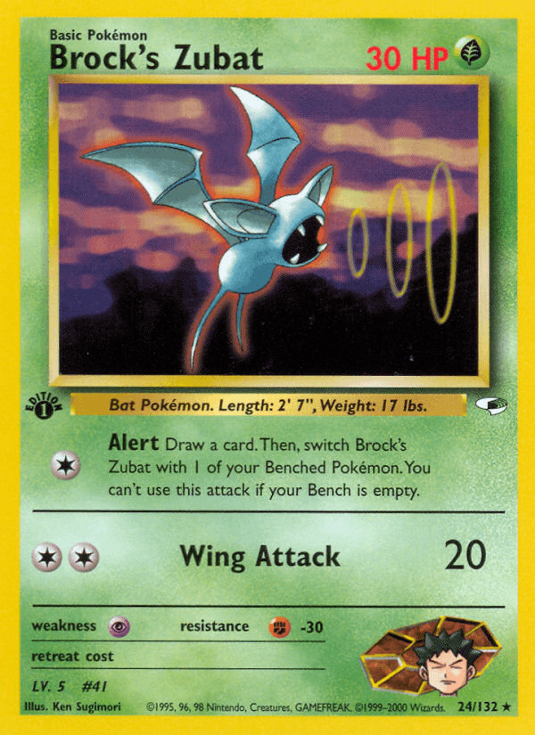 Brock's Zubat 24/132