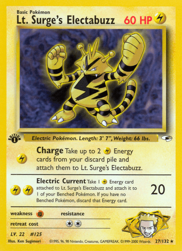 Lt. Surge's Electabuzz 27/132