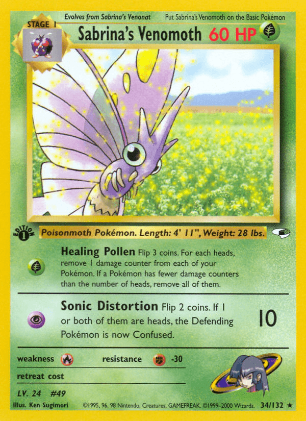 Sabrina's Venomoth 34/132
