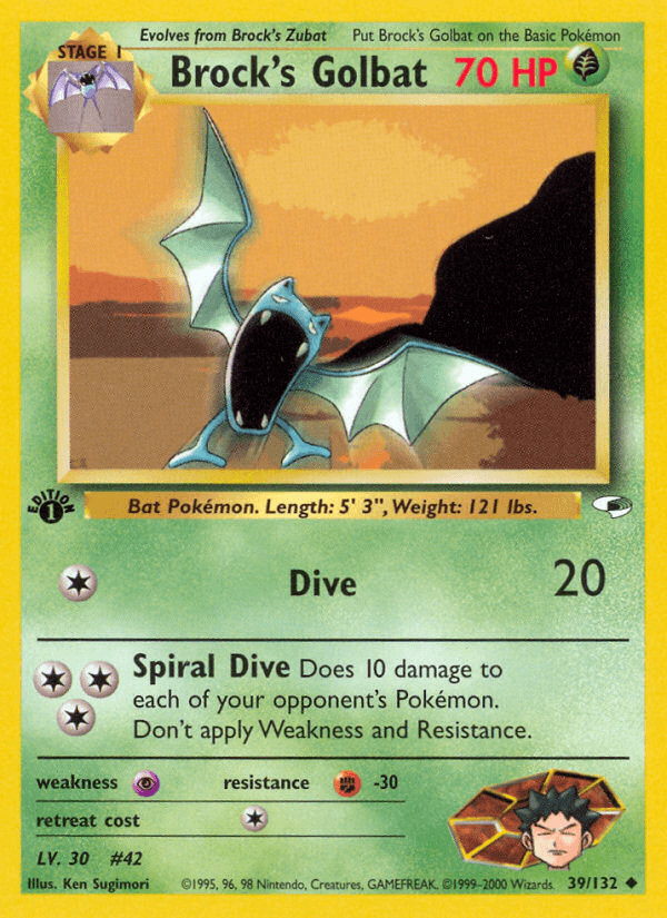 Brock's Golbat 39/132