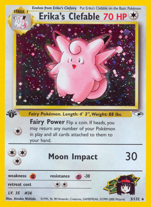 Erika's Clefable 3/132