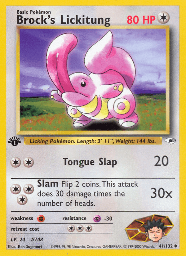 Brock's Lickitung 41/132