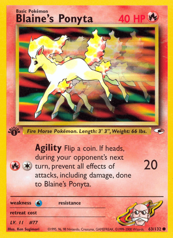Blaine's Ponyta 63/132