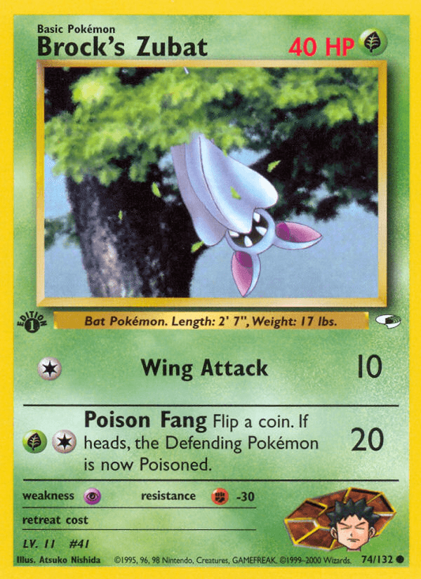 Brock's Zubat 74/132