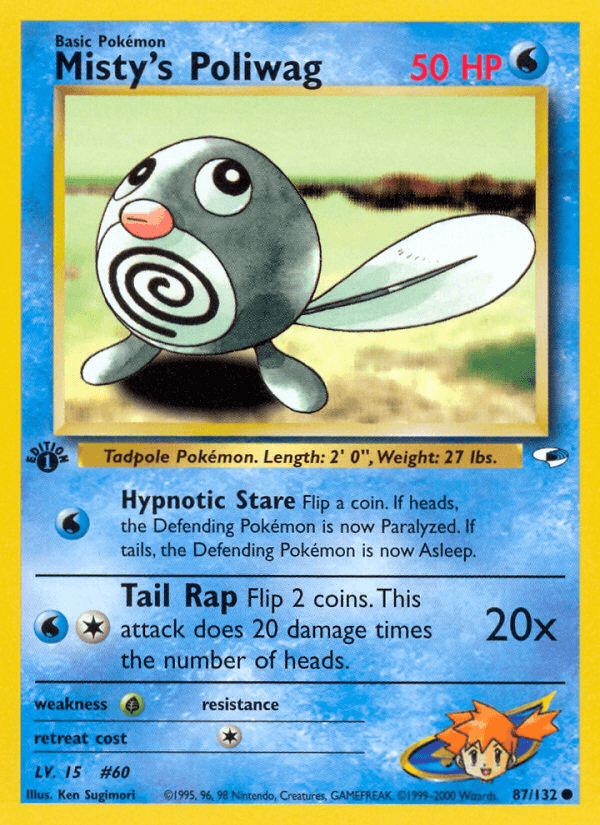 Misty's Poliwag 87/132