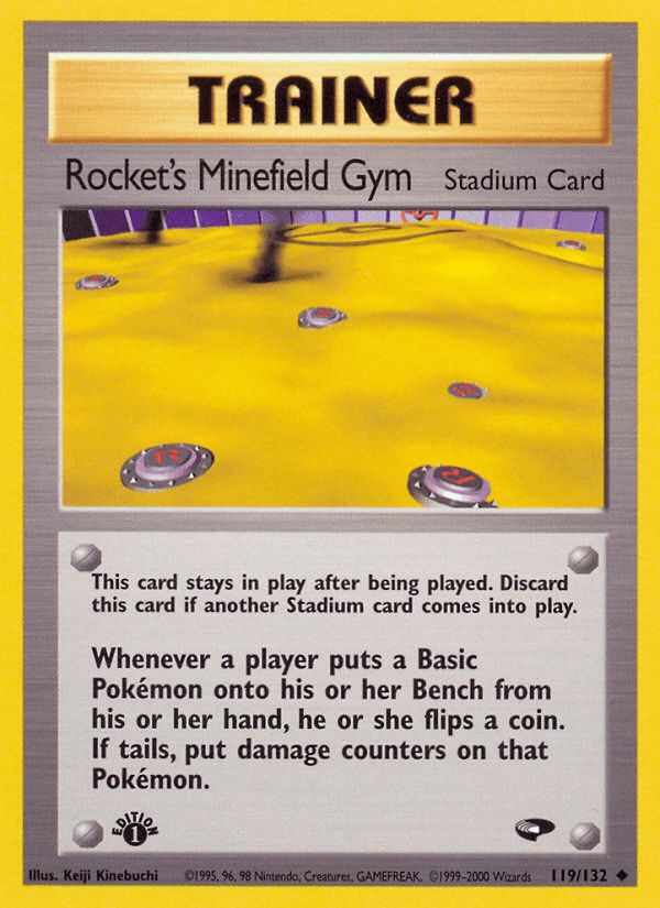 Rocket's Minefield Gym 119/132