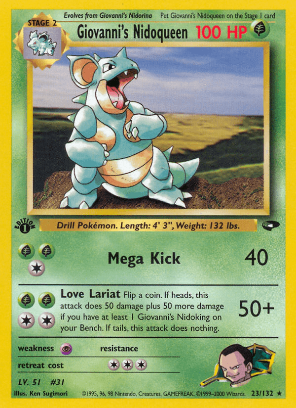 Giovanni's Nidoqueen 23/132