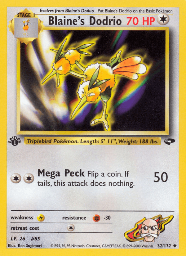 Blaine's Dodrio 32/132