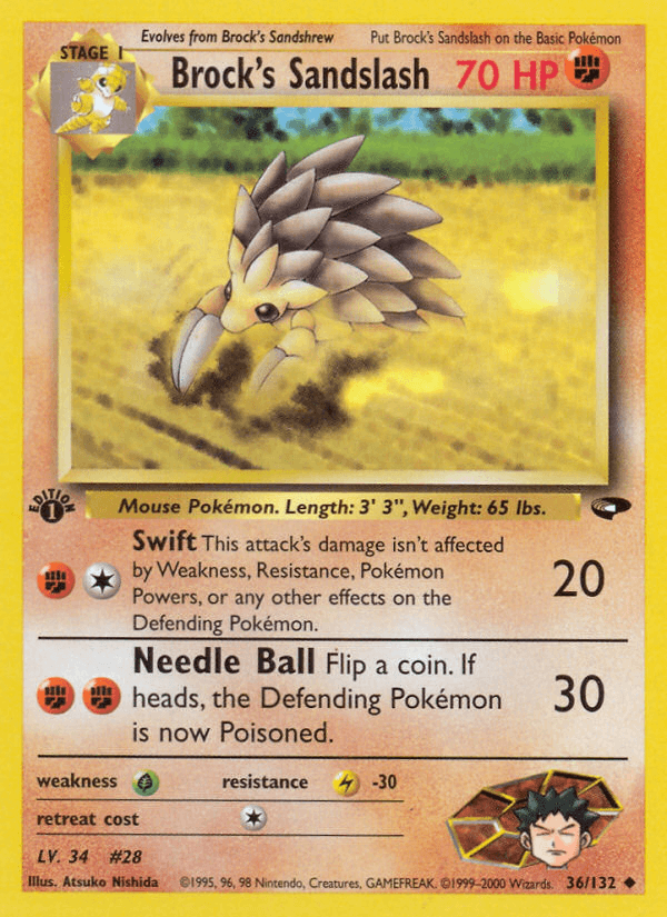 Brock's Sandslash 36/132