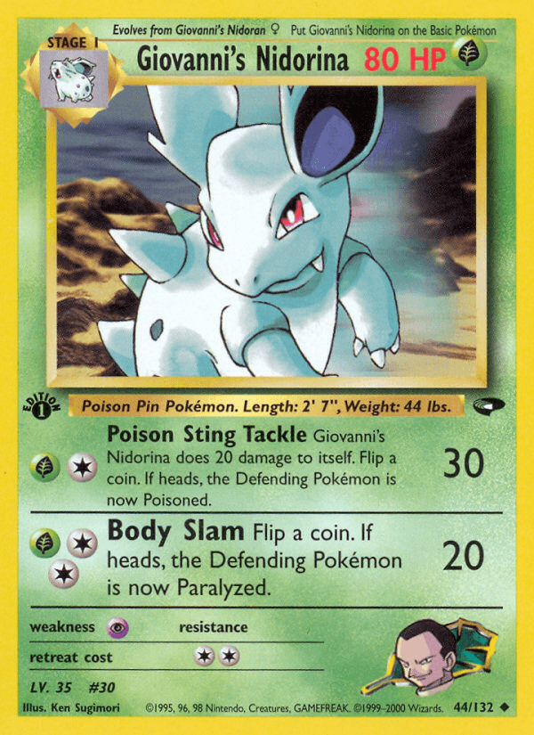 Giovanni's Nidorina 44/132