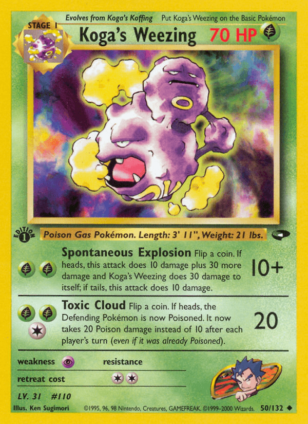 Koga's Weezing 50/132
