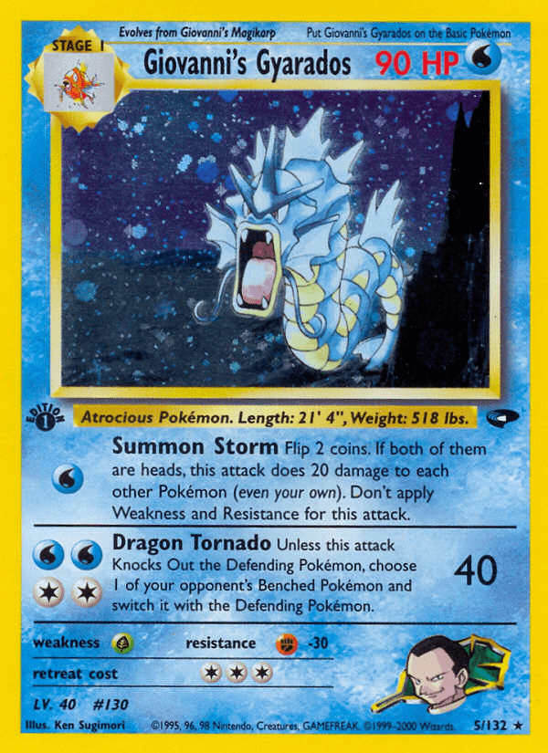 Giovanni's Gyarados 5/132