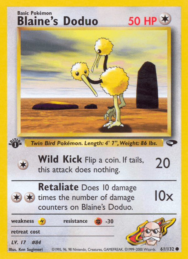 Blaine's Doduo 61/132