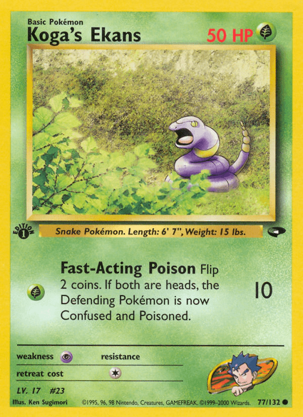 Koga's Ekans 77/132