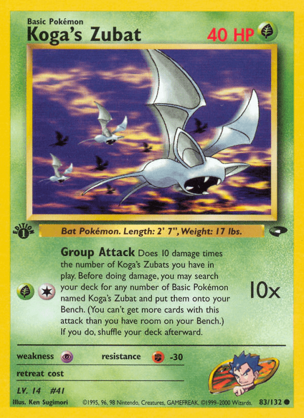 Koga's Zubat 83/132