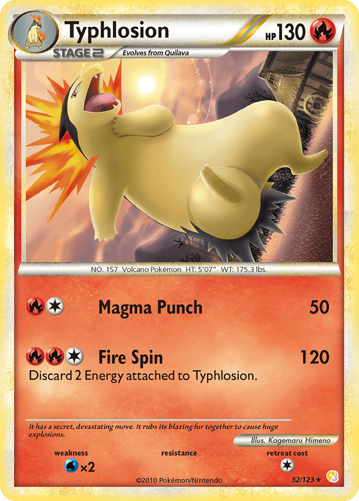 Typhlosion 32/123