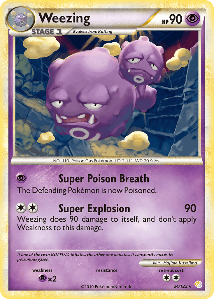 Weezing 34/123