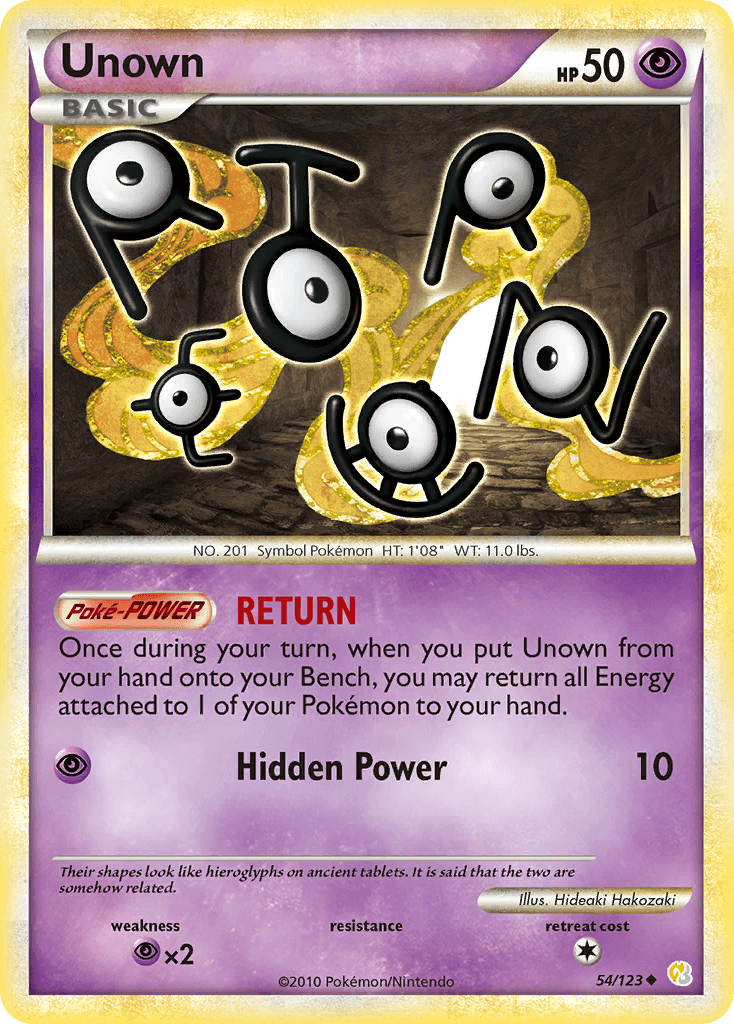 Unown 54/123